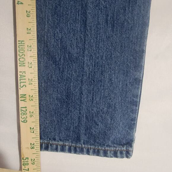 Vtg LA Blues Jeans Blue High Waist Tapered Mom Womens 10 Petite 10P 28x28 - Picture 5 of 16
